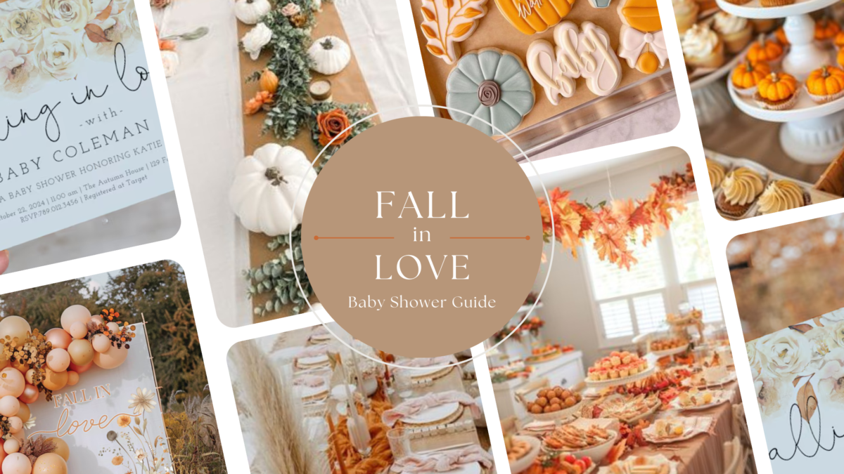 fall in love baby shower